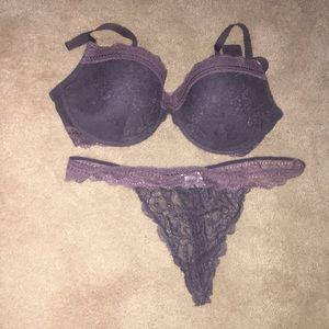 CK bra and thong set